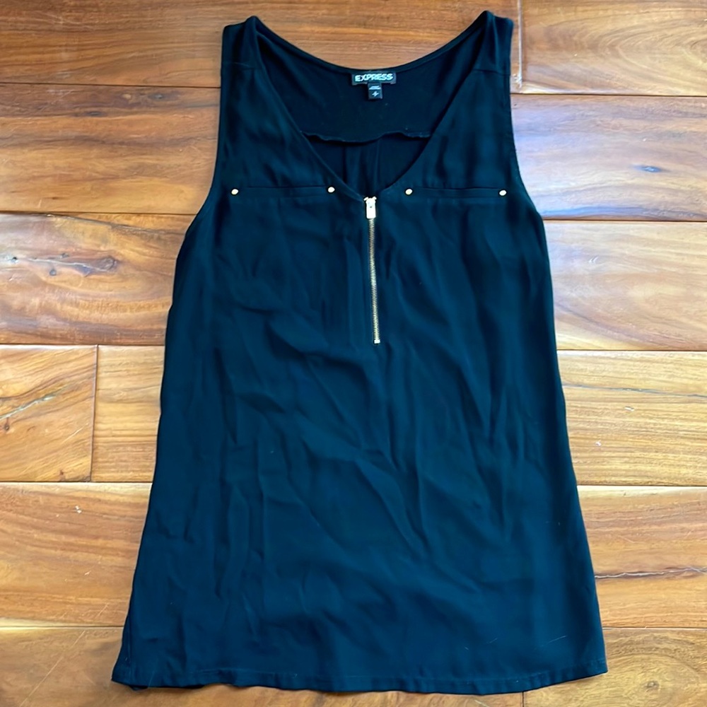 Express tank size Small gold hardware